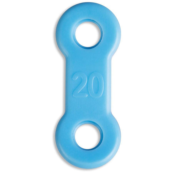 EMA® Elastic Straps, Blue, 20mm Glidewell Direct