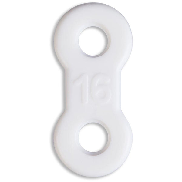 EMA® Elastic Straps, White, 16mm Glidewell Direct