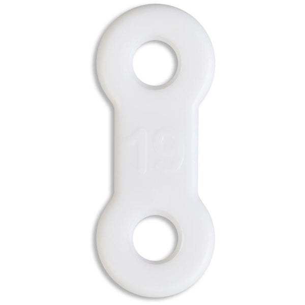 EMA® Elastic Straps, White, 19mm Glidewell Direct