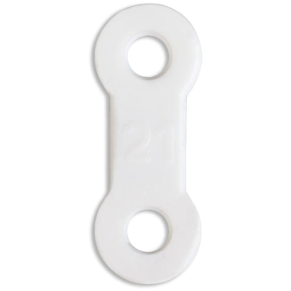 EMA® Elastic Straps, White, 21mm Glidewell Direct