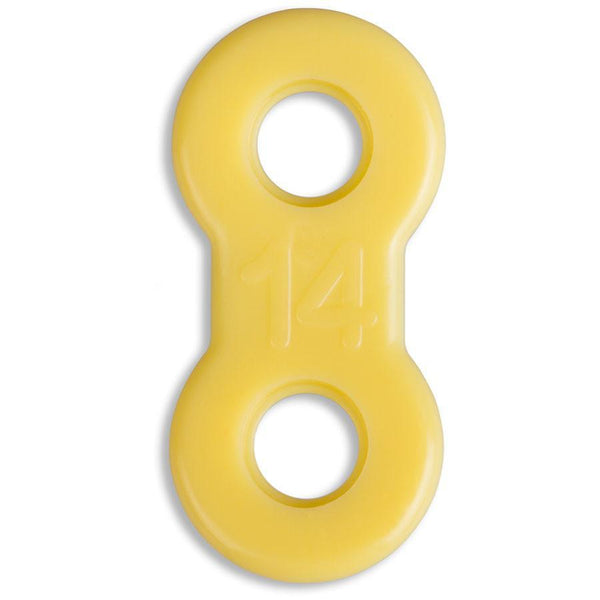 EMA® Elastic Straps, Yellow, 14mm Glidewell Direct