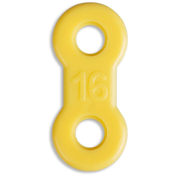 EMA® Elastic Straps, Yellow, 16mm Glidewell Direct