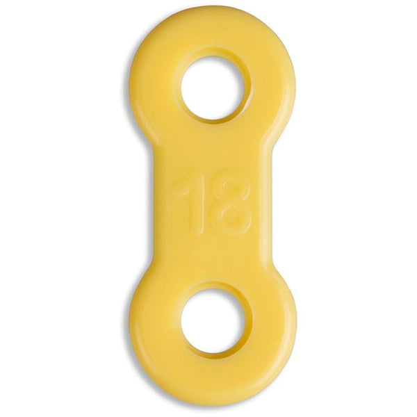 EMA® Elastic Straps, Yellow, 18mm Glidewell Direct