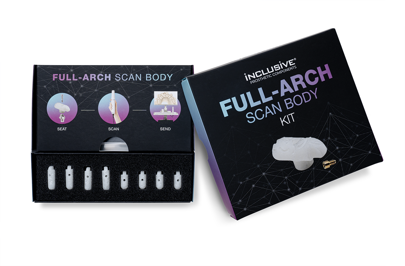Inclusive® Full-Arch Scan Body Kit - Glidewell Direct