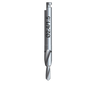 Hahn™ Tapered Implant Twist Drill Ø2.4/1.5 x 8 mm