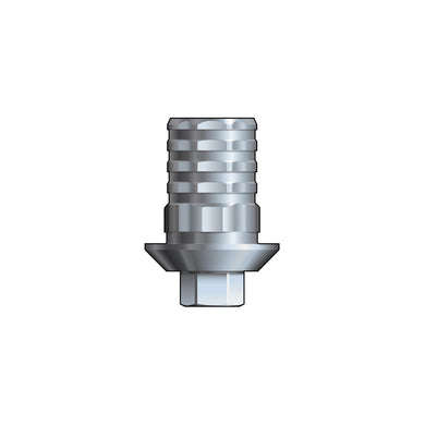 Inclusive® GL Titanium Abutment 6 mmH compatible with: Implant Direct® Legacy® Ø4.5 mm