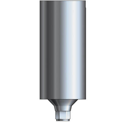 Inclusive® Titanium Abutment Blank compatible with: Implant Direct® InterActive® Ø3.4 mm