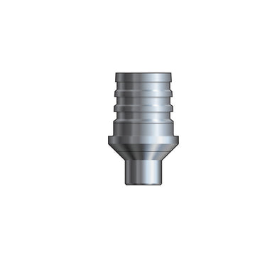 Inclusive® Titanium Abutment 4.5 mmH, Non-Engaging, compatible with: MIS® SEVEN® Ø3.3 (NP)