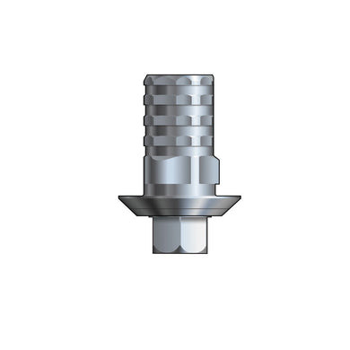 Inclusive® GL Titanium Abutment 6 mmH compatible with: MIS® SEVEN® Ø5.0/6.0 (WP)