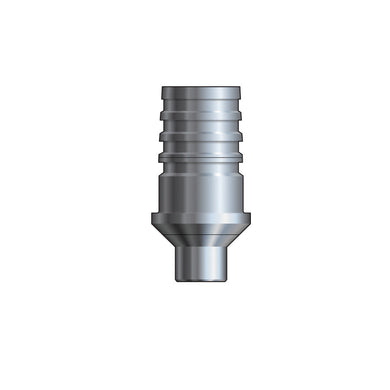 Inclusive® Titanium Abutment 6 mmH, Non-Engaging, compatible with: MIS® SEVEN® Ø3.3 (NP)