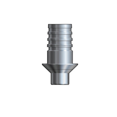 Inclusive® Titanium Abutment 6 mmH, Non-Engaging, compatible with: MIS® SEVEN® Ø3.75/4.20 (SP)