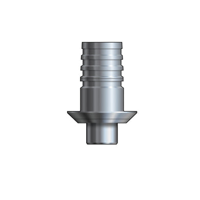Inclusive® Titanium Abutment 6 mmH, Non-Engaging, compatible with: MIS® SEVEN® Ø5.0/6.0 (WP)