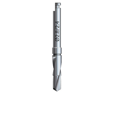 Hahn™ Tapered Implant Twist Drill Ø2.8/2.4 x 10 mm