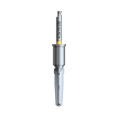 Hahn™ Tapered Implant Guided Shaping Drill for Dense Bone - Ø4.3 x 16 mm