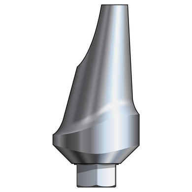 Inclusive® Tapered Implant 15° Titanium Esthetic Abutment, Anterior, 3.5 mmP x 1.5 mmH