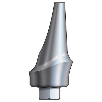 Inclusive® Tapered Implant 15° Titanium Esthetic Abutment, Anterior, 4.5 mmP x 1.5 mmH