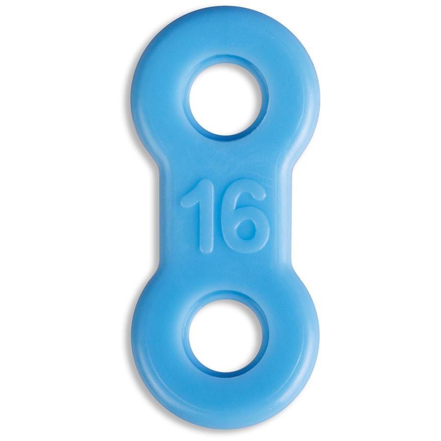 EMA® Elastic Straps, Blue, 16mm Glidewell Direct