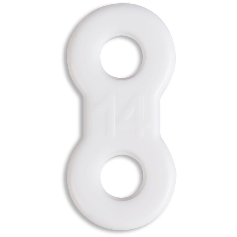 EMA® Elastic Straps, White, 14mm Glidewell Direct